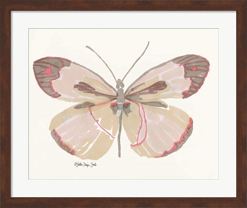 Framed Butterfly 4 Print