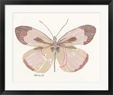 Framed Butterfly 4 Print