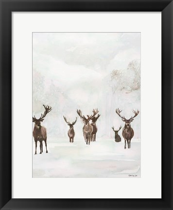 Framed Winter Tribe Print