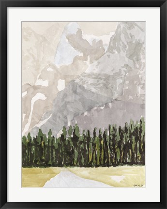 Framed Mountain Retreat 1 Print