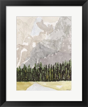 Framed Mountain Retreat 1 Print