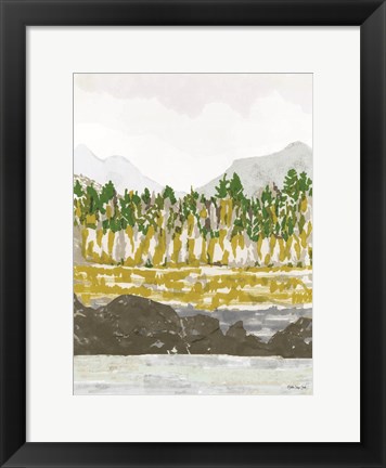 Framed Mountain Retreat 3 Print