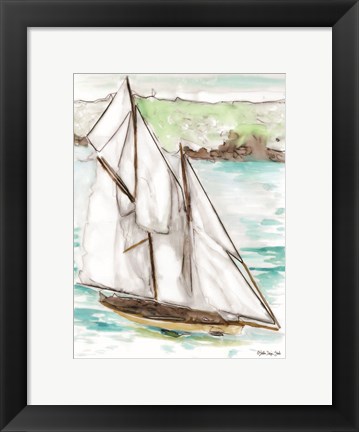 Framed Sailing 1 Print