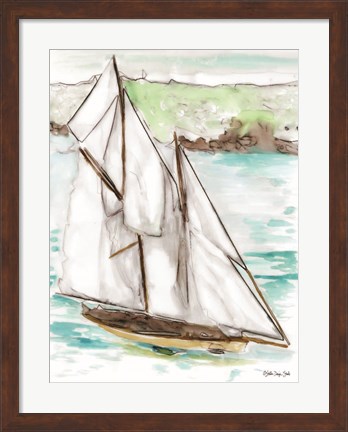 Framed Sailing 1 Print