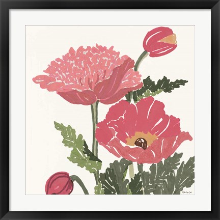 Framed Floral Study 1 Print