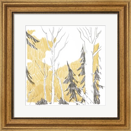 Framed Northwood I Print