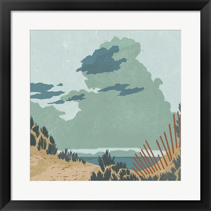 Framed Hidden Dune I Print