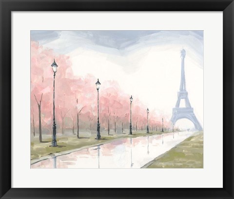 Framed Paris au Printemps I Print