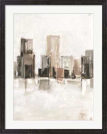 Framed Metropolitan Vista II Print