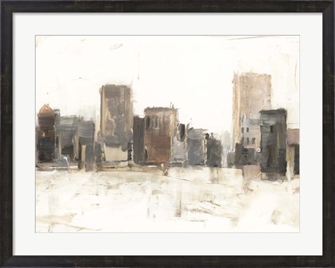 Framed City Vista I Print