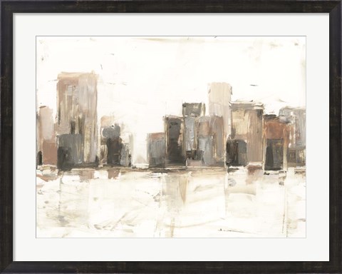 Framed City Vista II Print