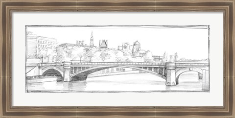 Framed Pont de Notre Dame Print