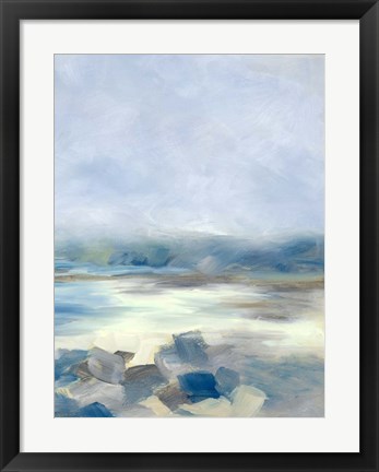 Framed Foggy Shores Print