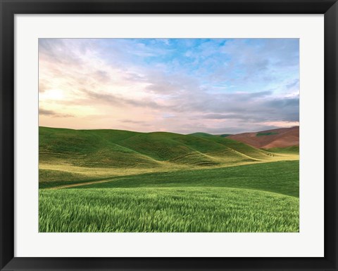 Framed Farmscape Photo V Print