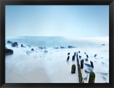 Framed Seascape Photo III Print