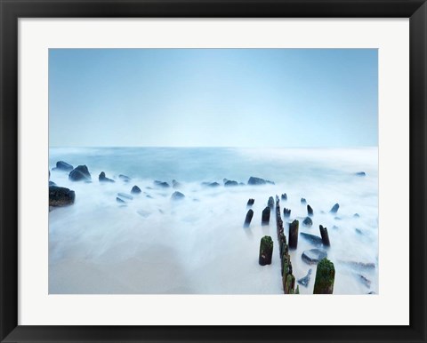 Framed Seascape Photo III Print