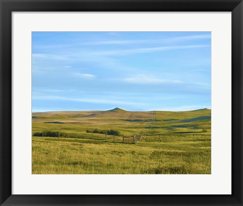 Framed Western Landscape Photo III Print