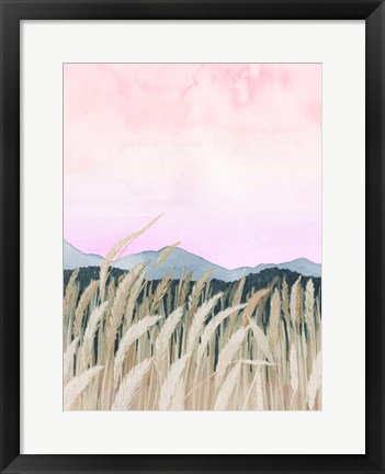 Framed Wheaten Dawn I Print