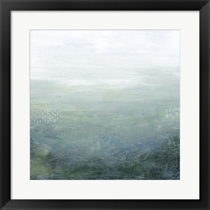 Framed Lighthouse Mist II Print