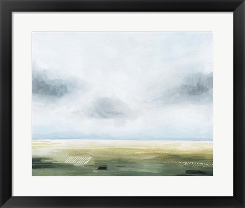 Framed Vanishing Horizon I Print