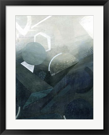 Framed Bathing Beams II Print