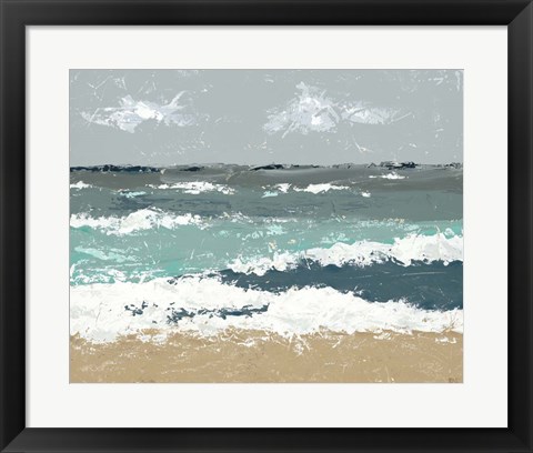 Framed Breakers I Print