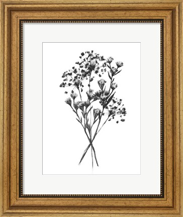 Framed Wild Roadside Bouquet I Print