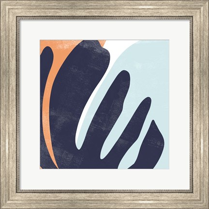 Framed Bright Wave II Print