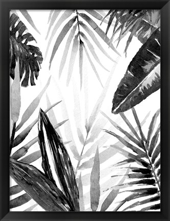 Framed Jungle Walk I Print