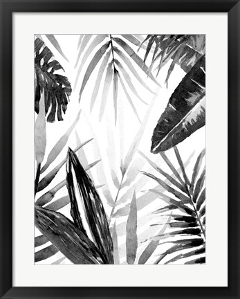 Framed Jungle Walk I Print