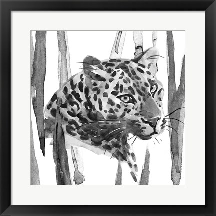 Framed Still Cat II Print