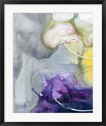 Framed Floating Colors II Print