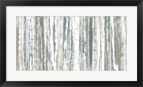 Framed Treeline Strata I Print