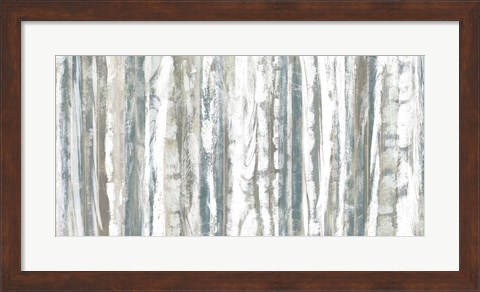 Framed Treeline Strata II Print