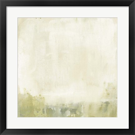 Framed Olive Horizon II Print