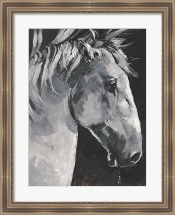 Framed Tribeca Horse I Print