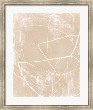 Framed Linje II Print