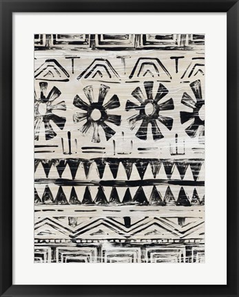 Framed Modern Mudcloth III Print