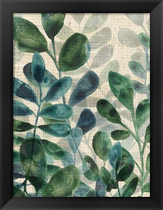 Framed Verdant Sophistication IV Print