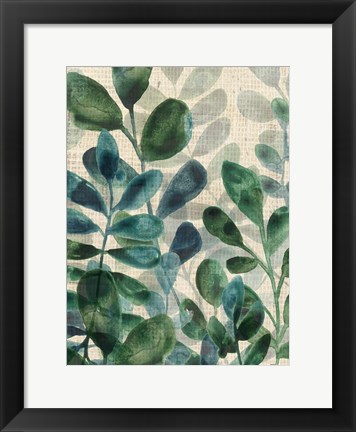 Framed Verdant Sophistication IV Print