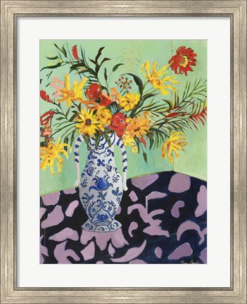 Framed Blooming in Sunshine IV Print