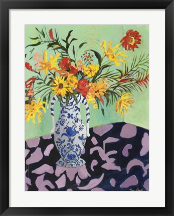 Framed Blooming in Sunshine IV Print