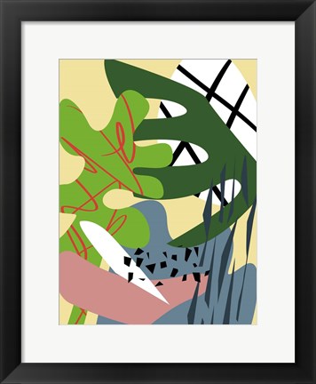 Framed Tropical Series I Print