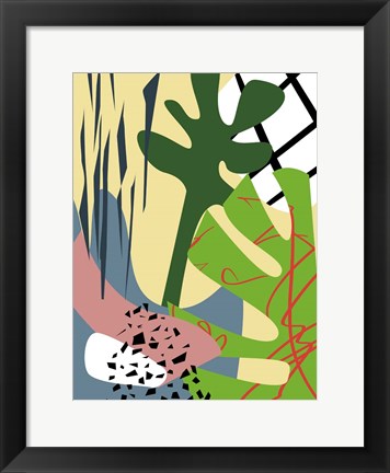 Framed Tropical Series II Print