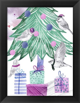 Framed December Tree II Print