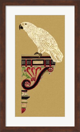 Framed Bird Impression IV Print