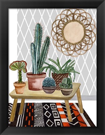 Framed Desert Weavers IV Print