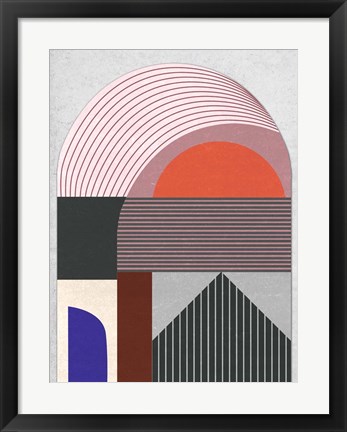 Framed Sundown Meditation II Print