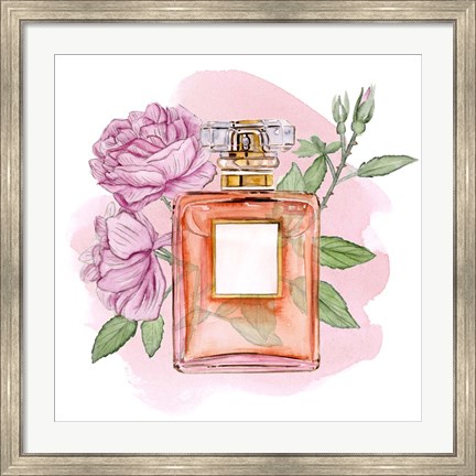 Framed Floral Scent I Print