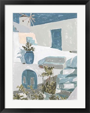 Framed La Isla I Print